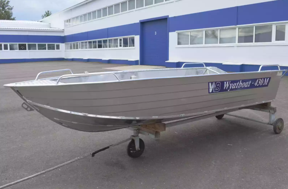 Алюминиевая лодка  Wyatboat-430М в Жуковском