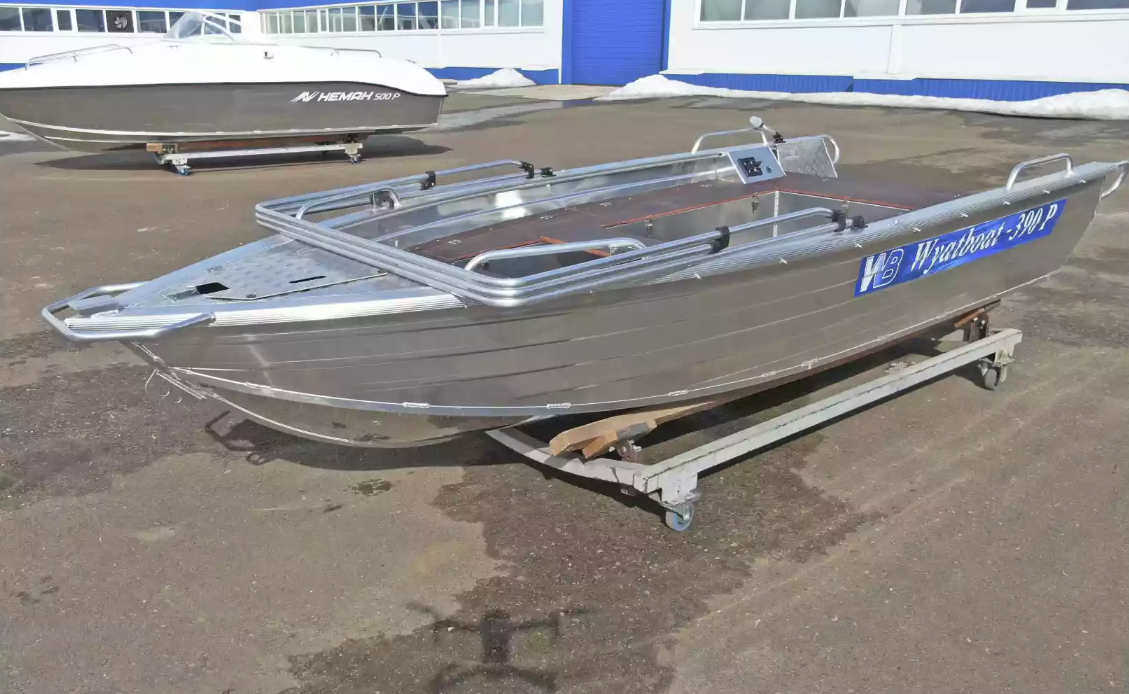 Алюминиевая лодка Wyatboat-390РМ в Жуковском