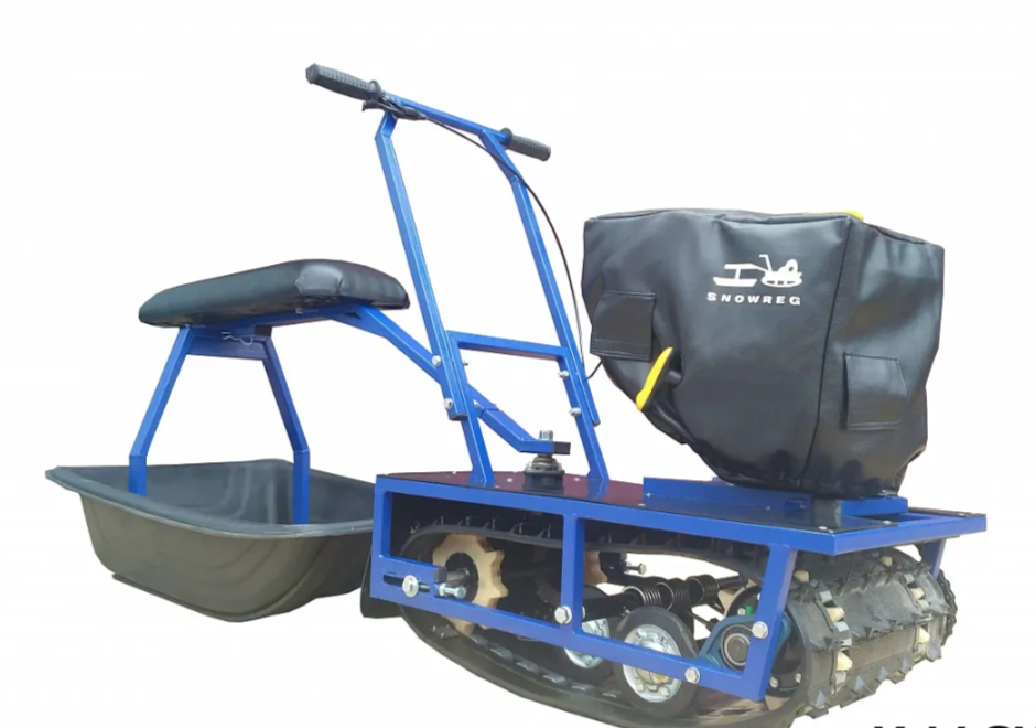 Мини-мотобуксировщик Альбатрос-М с фарой в Жуковском