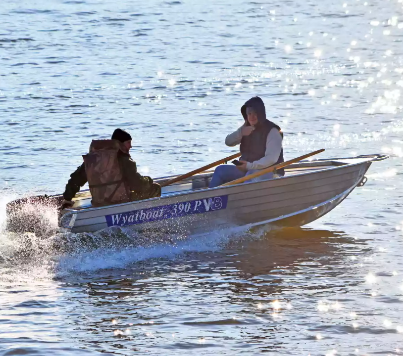 Алюминиевая лодка Wyatboat-390 P в Жуковском