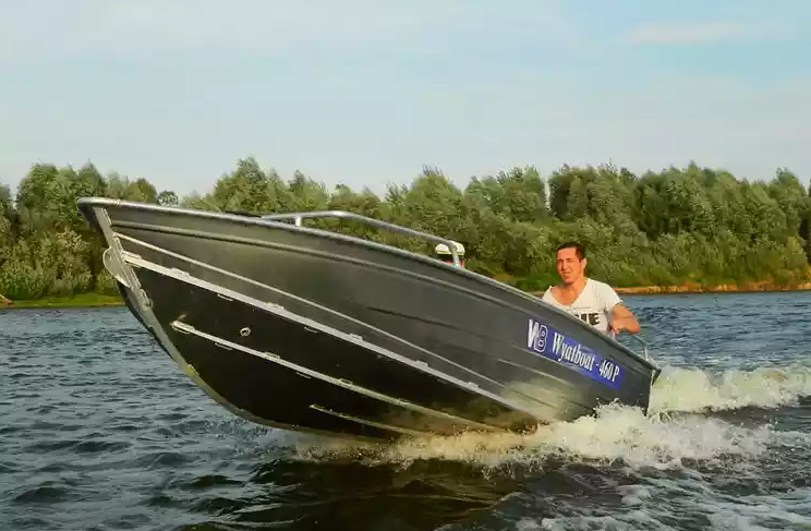 Алюминиевая лодка Wyatboat-460 P в Жуковском