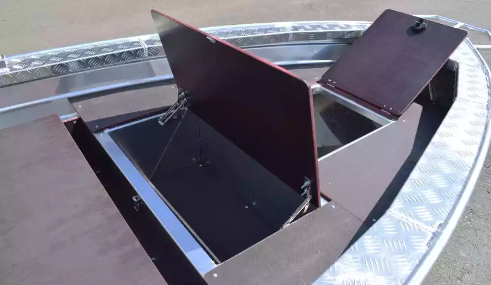 Алюминиевая лодка Wyatboat-390Р Fish в Жуковском