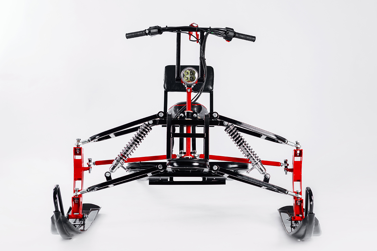 Лыжный модуль IKUDZO TERRAIN с подогревом ручек металлические лыжи в Жуковском