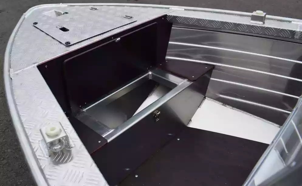 Алюминиевая лодка Wyatboat-390 DCM Увеличенный борт в Жуковском