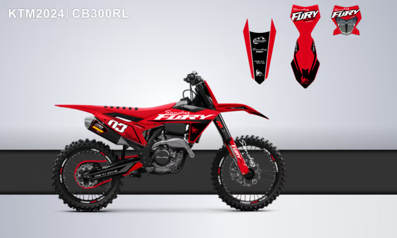 Кроссовый мотоцикл Sanchez Fury CB300RL в Жуковском