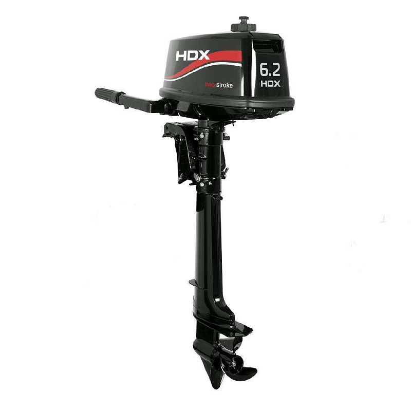 Лодочный мотор 2-х тактный HDX R series T 6,2 BMS (с топливным баком 12л) в Жуковском