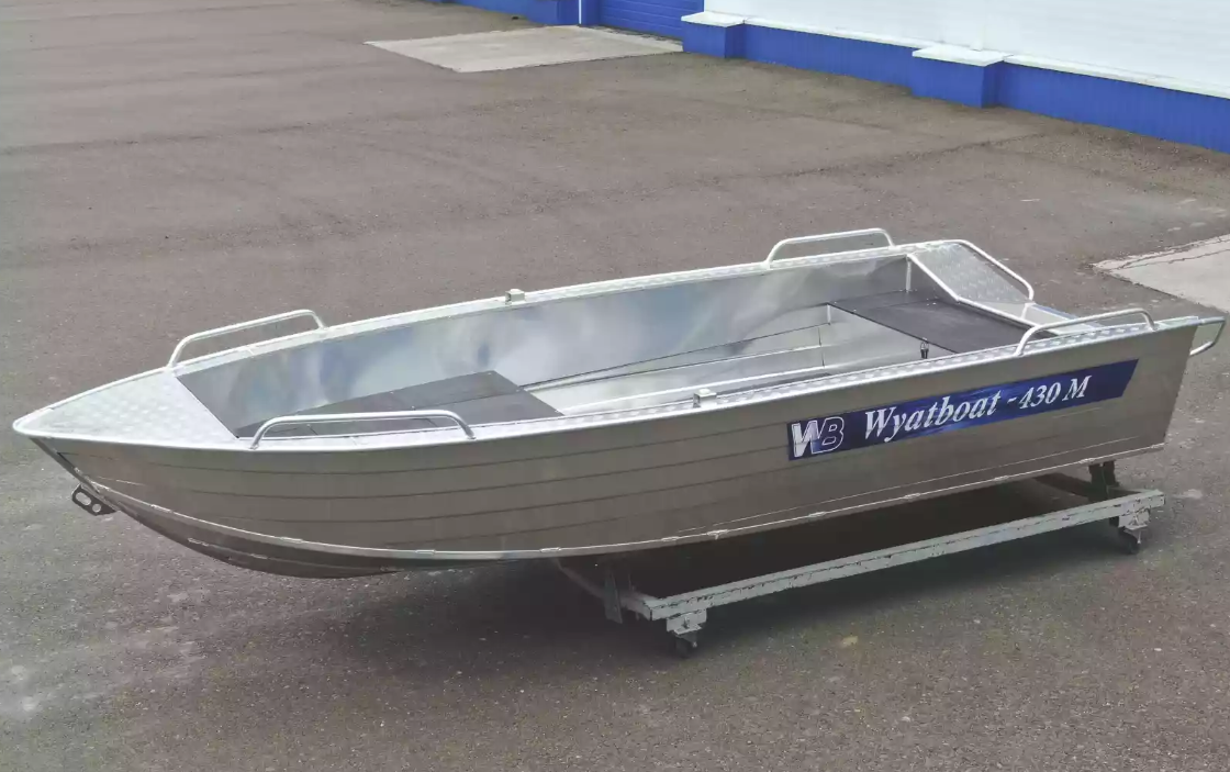 Алюминиевая лодка  Wyatboat-430М FISH в Жуковском