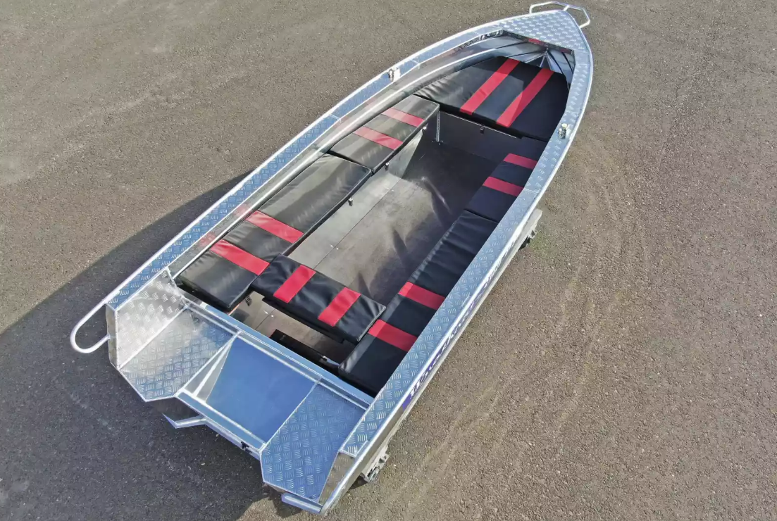 Алюминиевая лодка Wyatboat-390РМ увеличенный борт в Жуковском
