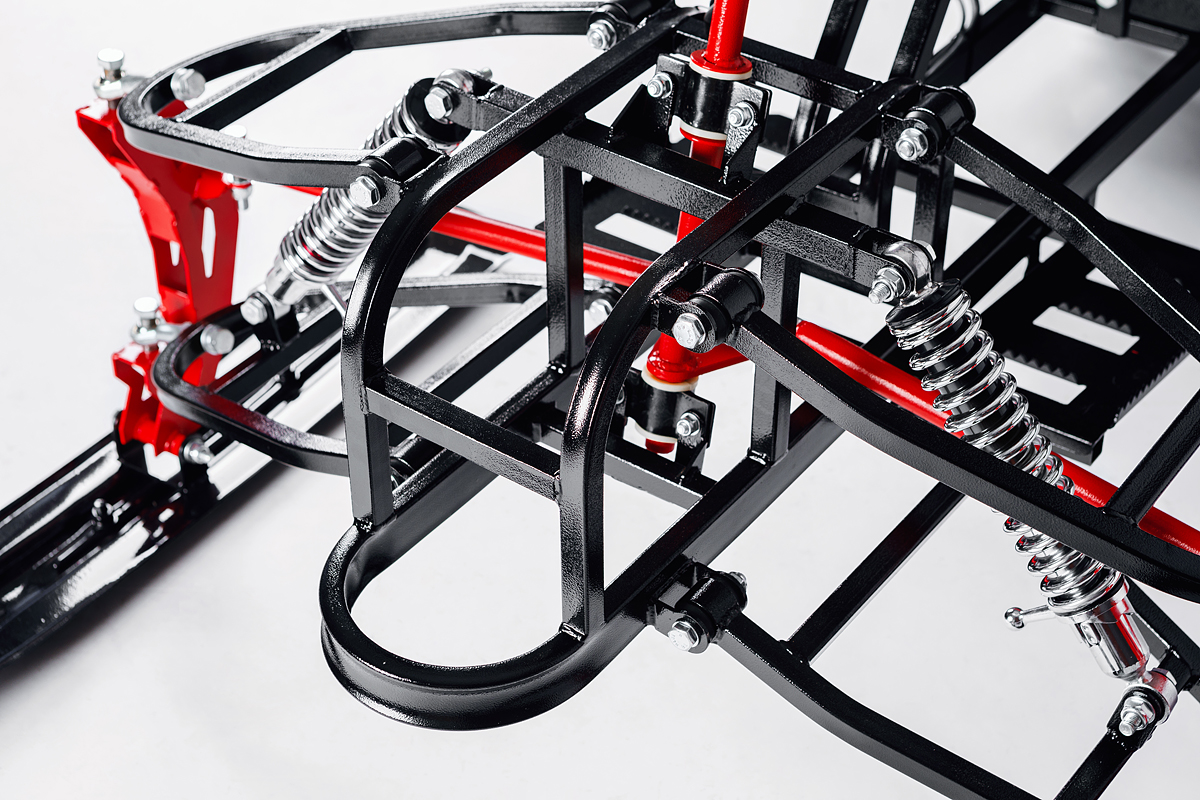 Лыжный модуль IKUDZO TERRAIN с подогревом ручек металлические лыжи в Жуковском