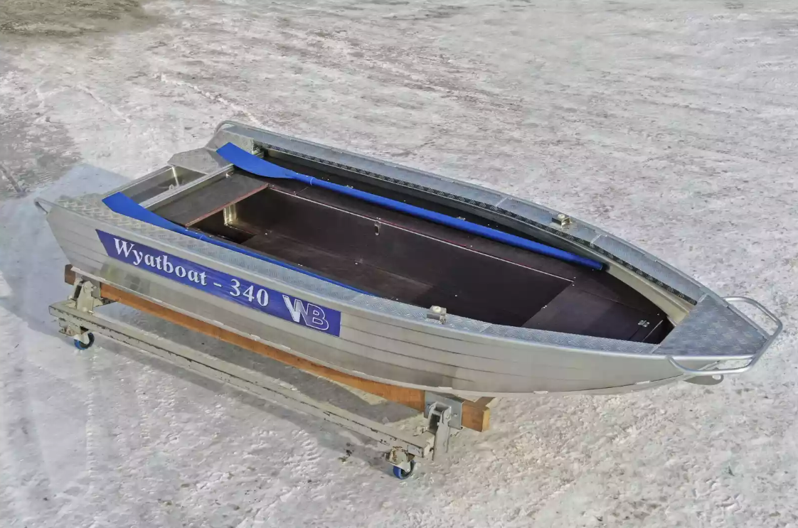 Алюминиевая лодка Wyatboat-340 РМ в Жуковском