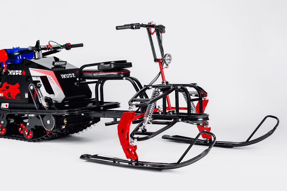 Лыжный модуль IKUDZO TERRAIN с подогревом ручек пластиковые лыжи в Жуковском