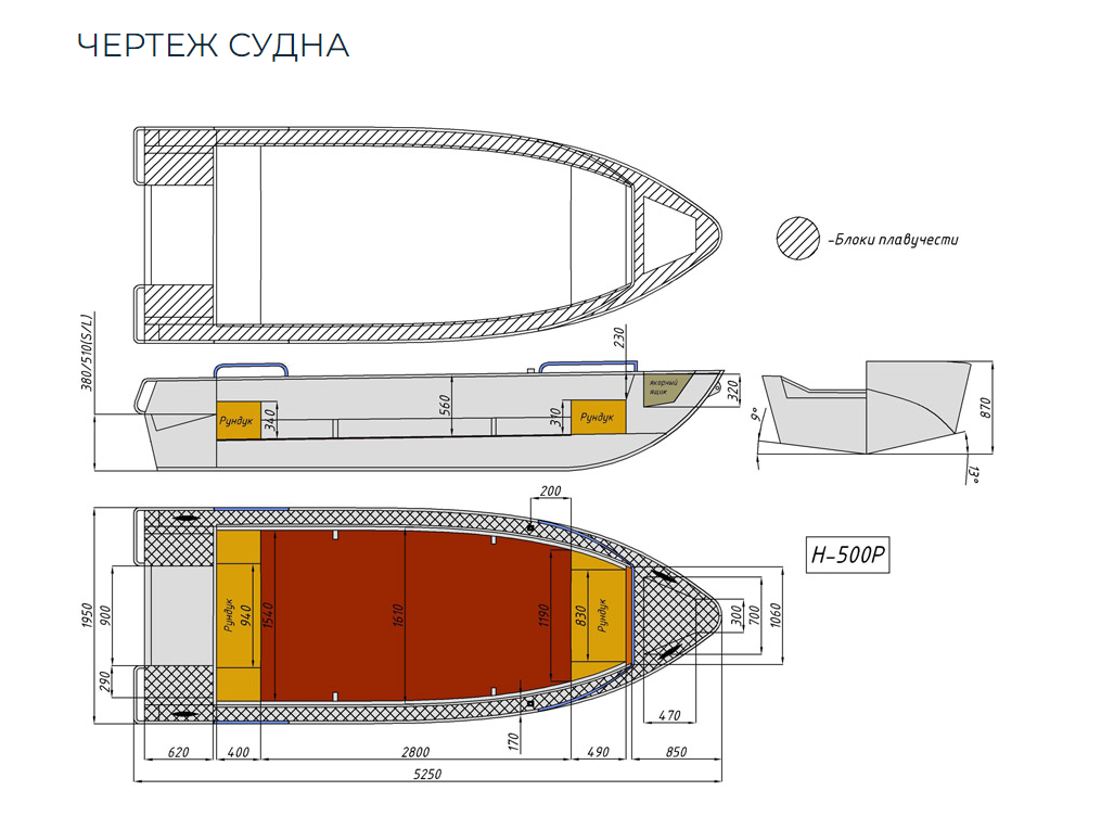 Алюминиевая лодка Неман-500 P в Жуковском