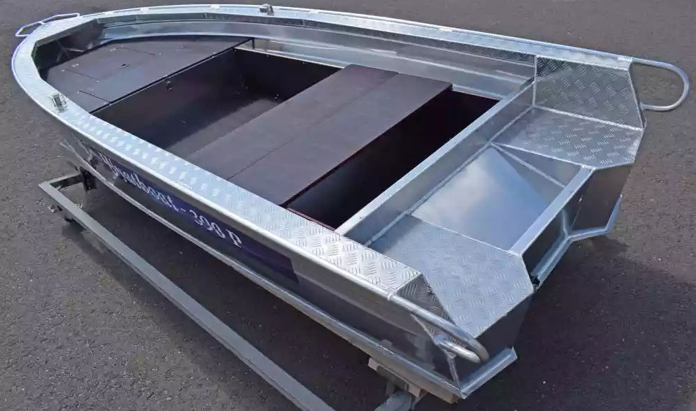 Алюминиевая лодка Wyatboat-390Р Fish в Жуковском