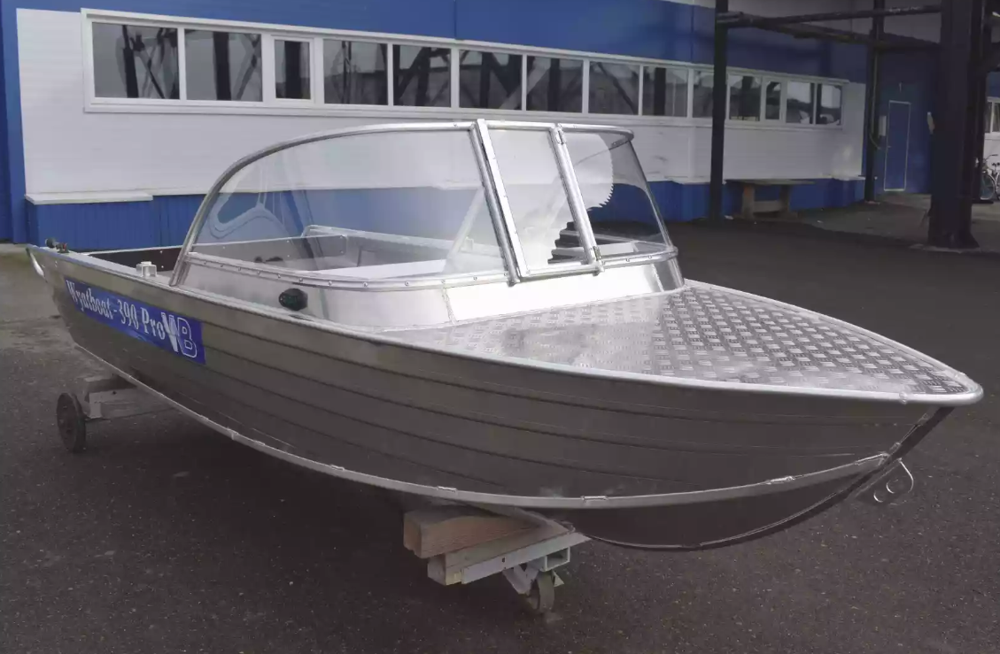 Алюминиевая лодка Wyatboat-390 Pro в Жуковском