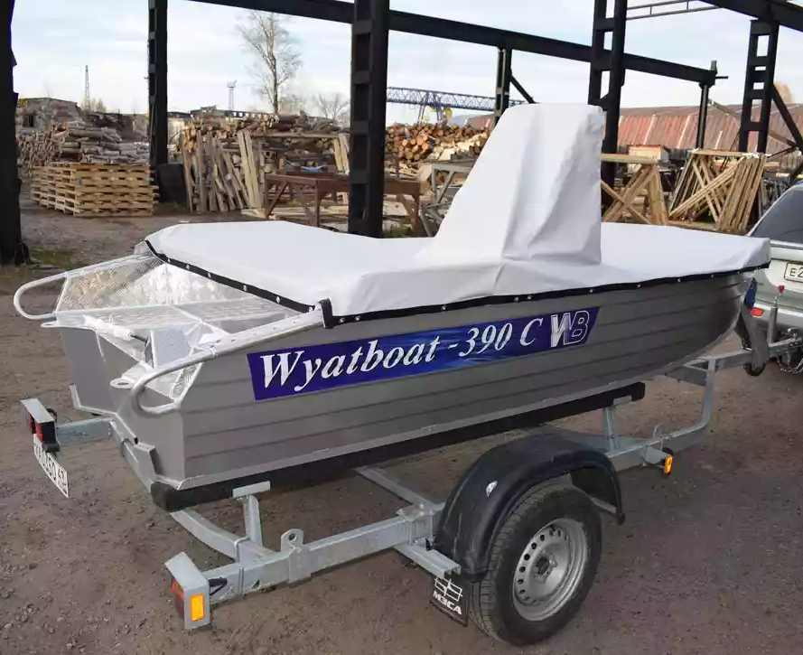 Алюминиевая лодка Wyatboat-390 C в Жуковском