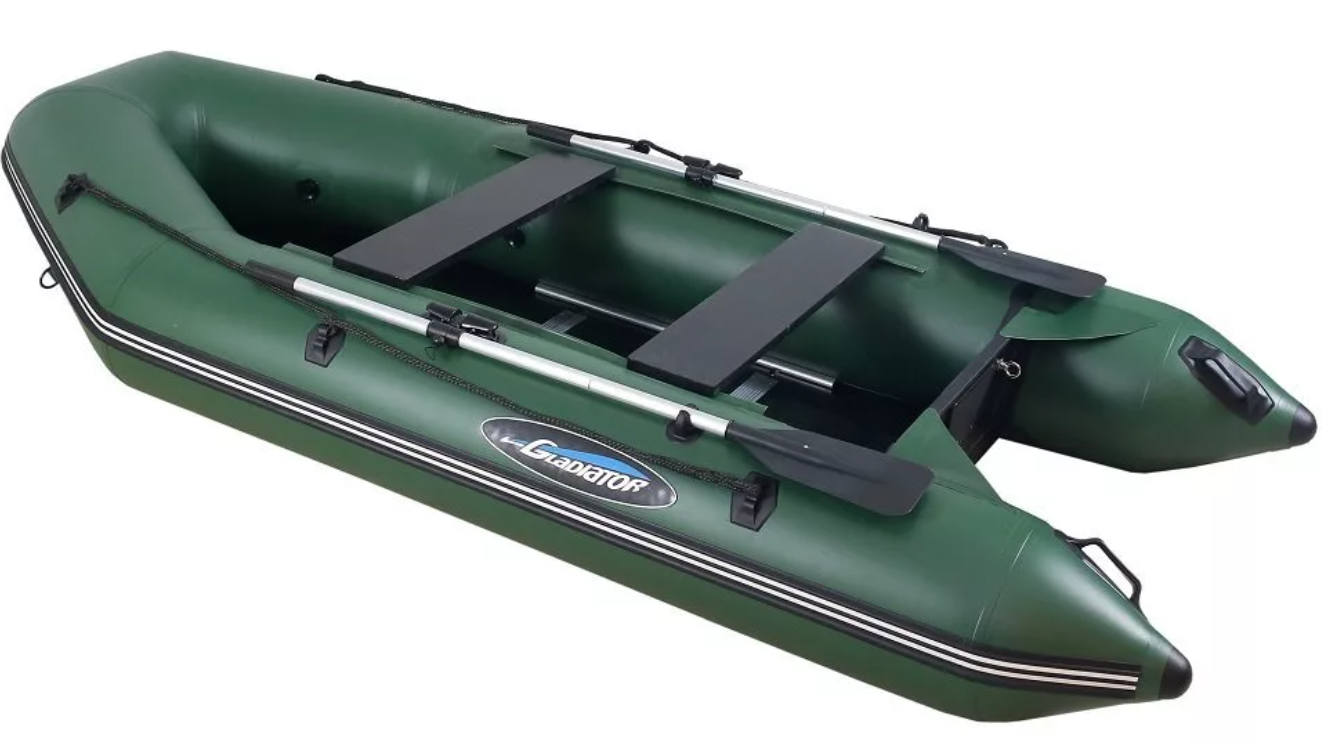 МОТОРНО-ГРЕБНАЯ ЛОДКА ПВХ GLADIATOR A 320 ТК С ФАНЕРНЫМ ПОЛОМ в Жуковском