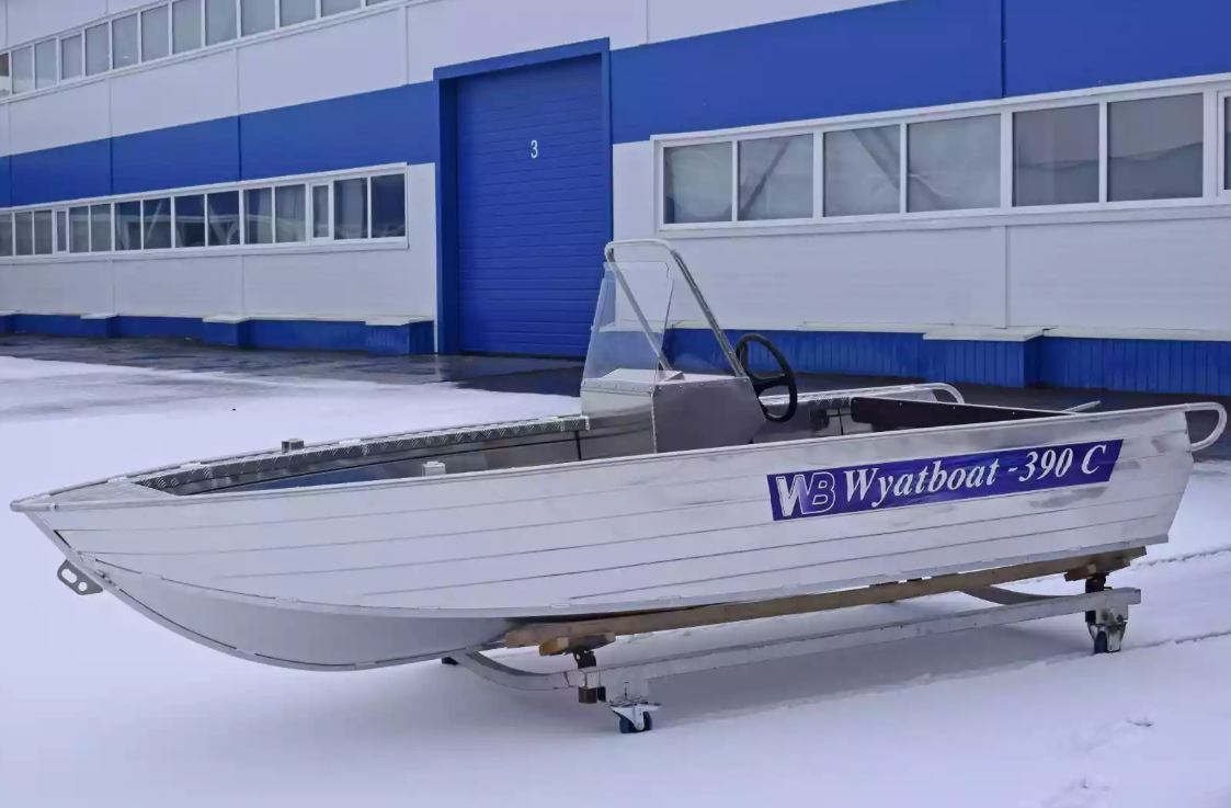 Алюминиевая лодка Wyatboat-390 C в Жуковском