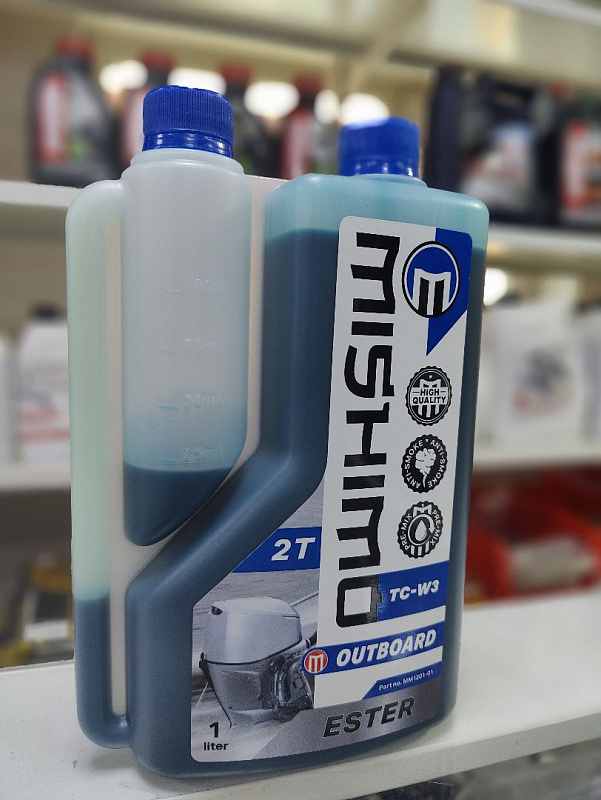 Масло MISHIMO 2T OUTBOARD (ESTER) полусинтетика 1 л в Жуковском