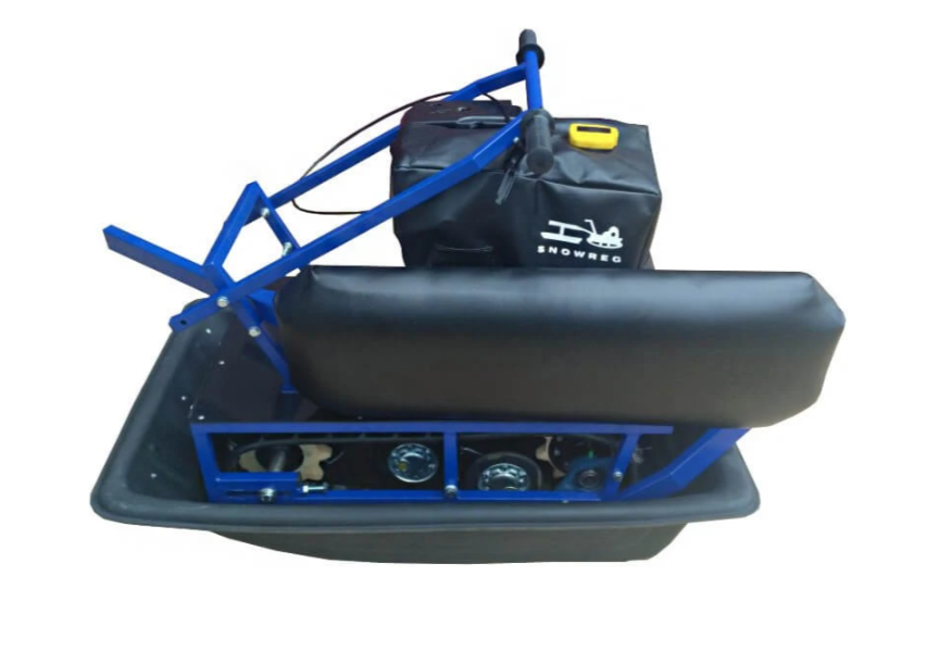 Мини-мотобуксировщик Альбатрос-М с фарой в Жуковском