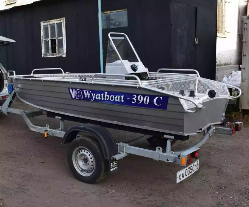 Алюминиевая лодка Wyatboat-390 C в Жуковском