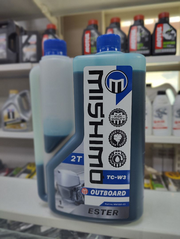 Масло MISHIMO 2T OUTBOARD (ESTER) полусинтетика 1 л в Жуковском