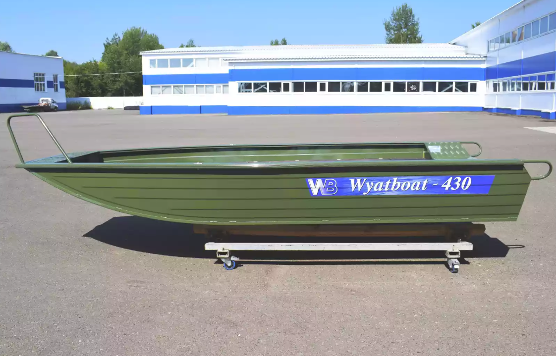 Алюминиевая лодка  Wyatboat-430 Master Fish в Жуковском