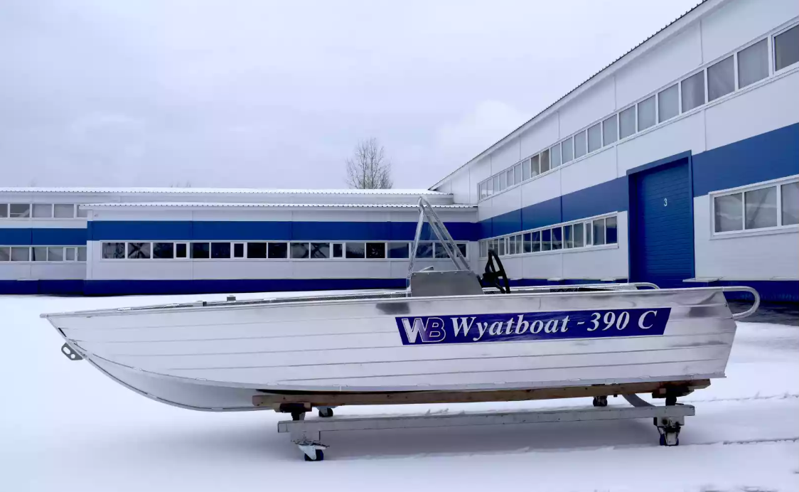 Алюминиевая лодка Wyatboat-390 C в Жуковском