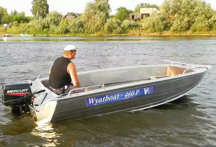 Алюминиевая лодка Wyatboat-460 P в Жуковском