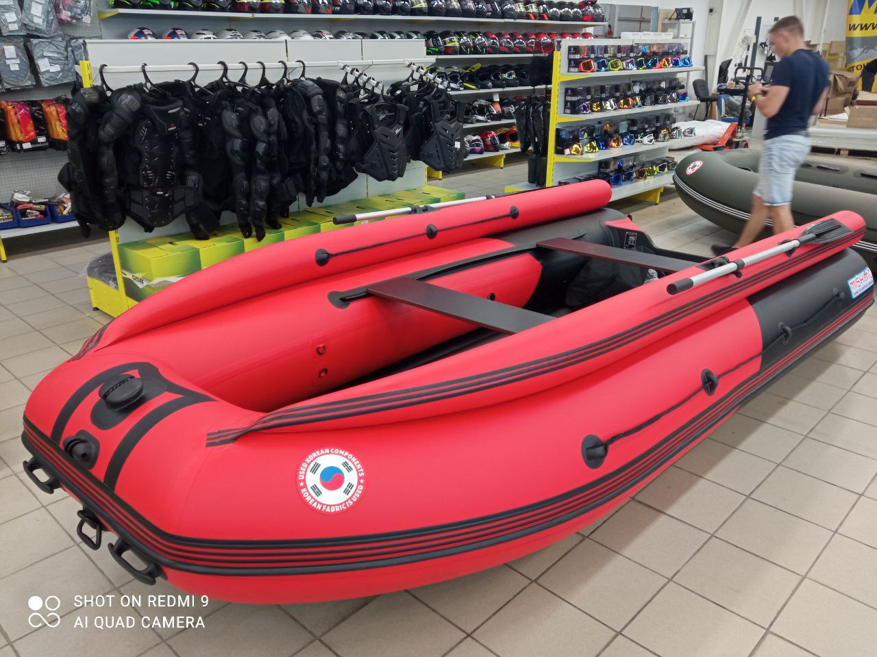 Лодка MISHIMO RIVER FJET PRO 410  под водомет в Жуковском