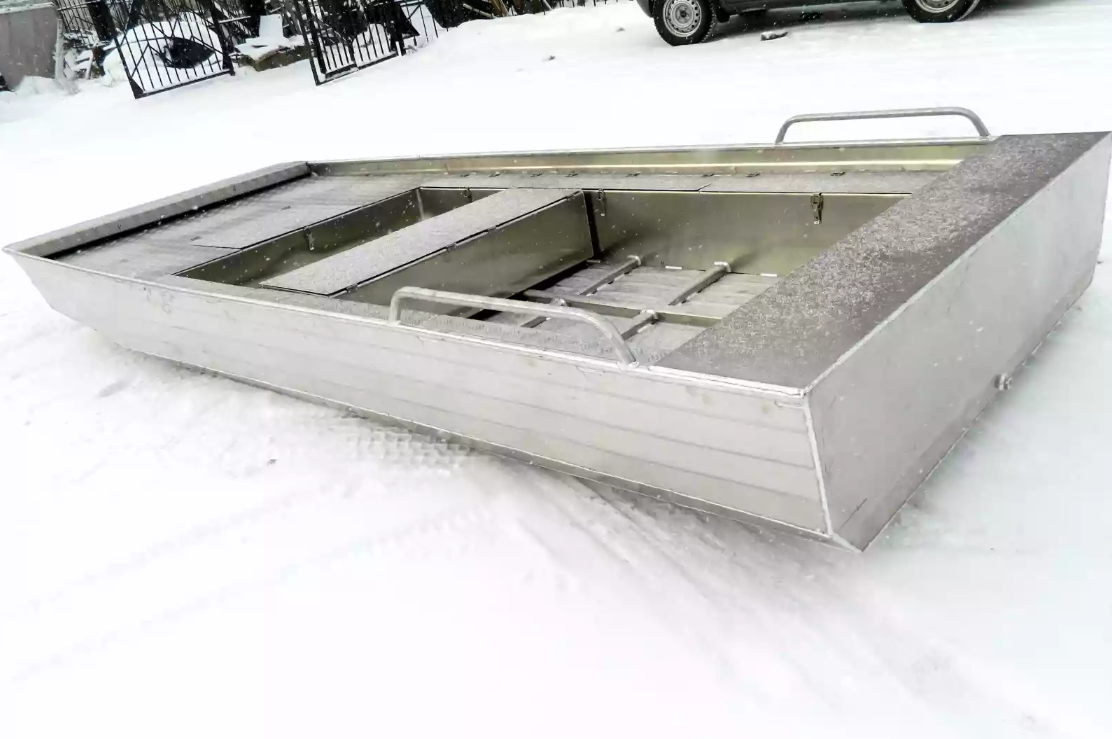 Алюминиевая лодка Wyatboat-390 Jonboat в Жуковском