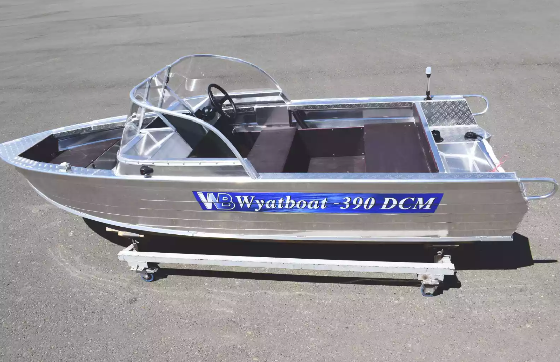 Алюминиевая лодка Wyatboat-390 DCM в Жуковском