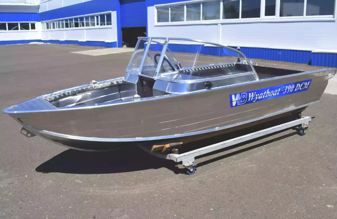 Алюминиевая лодка Wyatboat-390 DCM в Жуковском
