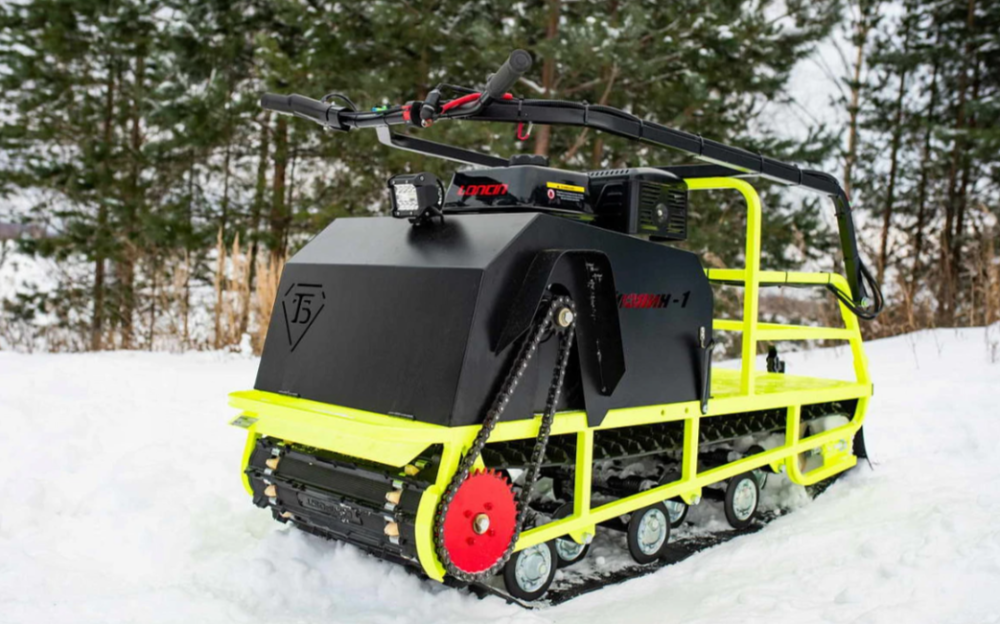 Мотобуксировщик Бурлак ХОЗЯИН-1 (капот металл) в Жуковском