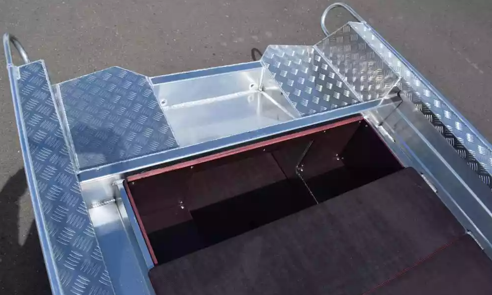 Алюминиевая лодка Wyatboat-390Р Fish в Жуковском