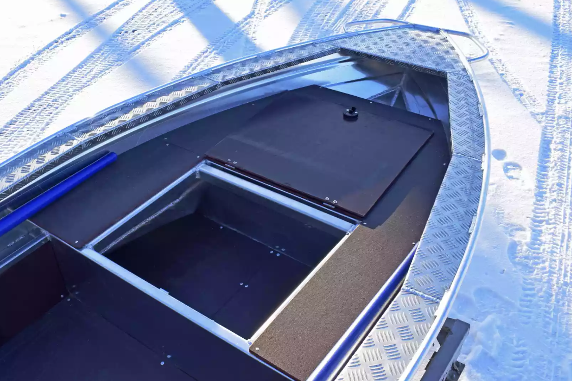 Алюминиевая лодка Wyatboat-370 Р FISH в Жуковском