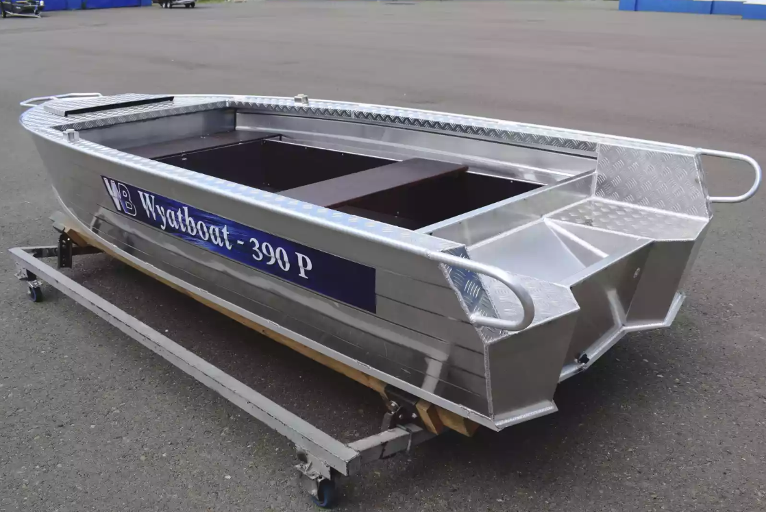 Алюминиевая лодка Wyatboat-390Р PRO в Жуковском