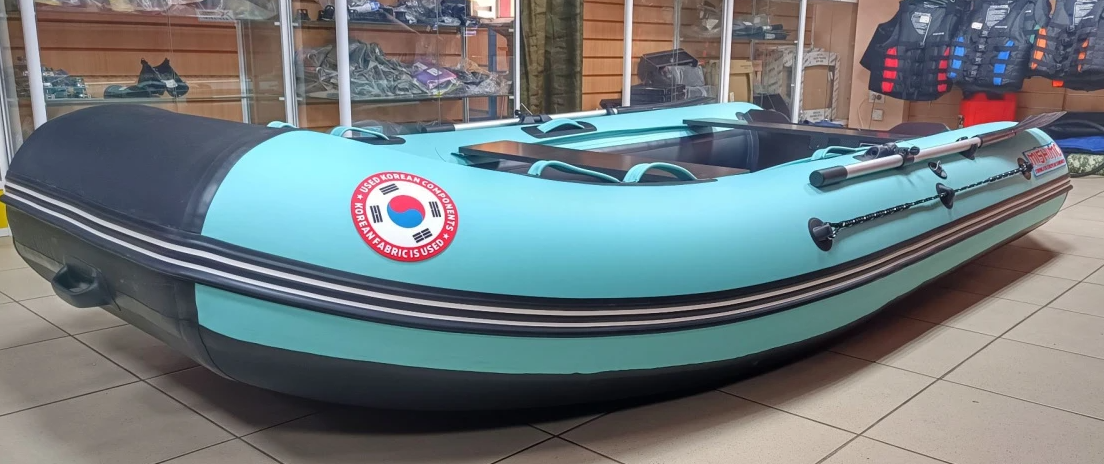 КОМПЛЕКТ ЛОДКА MISHIMO LITE 335 + МОТОР 9,8 Л.С. в Жуковском