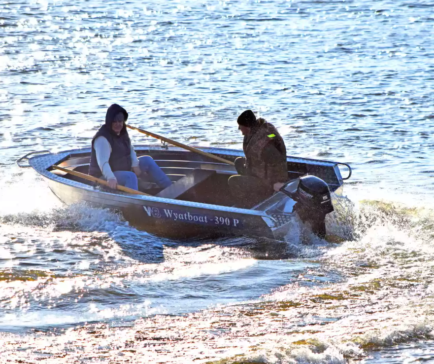 Алюминиевая лодка Wyatboat-390 P в Жуковском