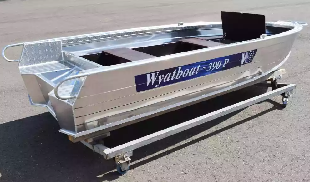 Алюминиевая лодка Wyatboat-390Р Fish в Жуковском