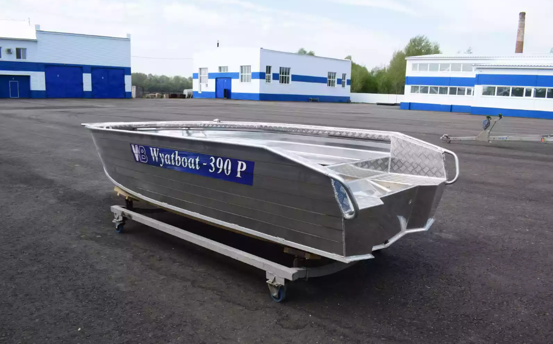 Алюминиевая лодка Wyatboat-390Р Увеличенный борт в Жуковском