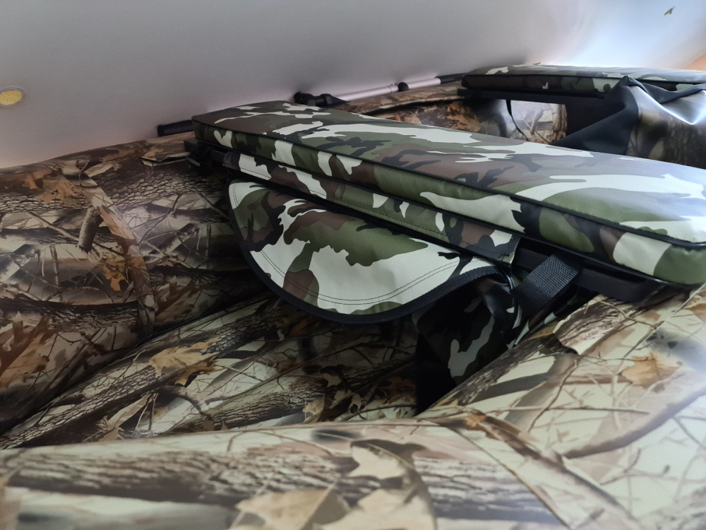 КОМПЛЕКТ МЯГКИХ НАКЛАДОК С СУМКОЙ ДЛЯ ЛОДОК 80Х20 КАМУФЛЯЖ в Жуковском