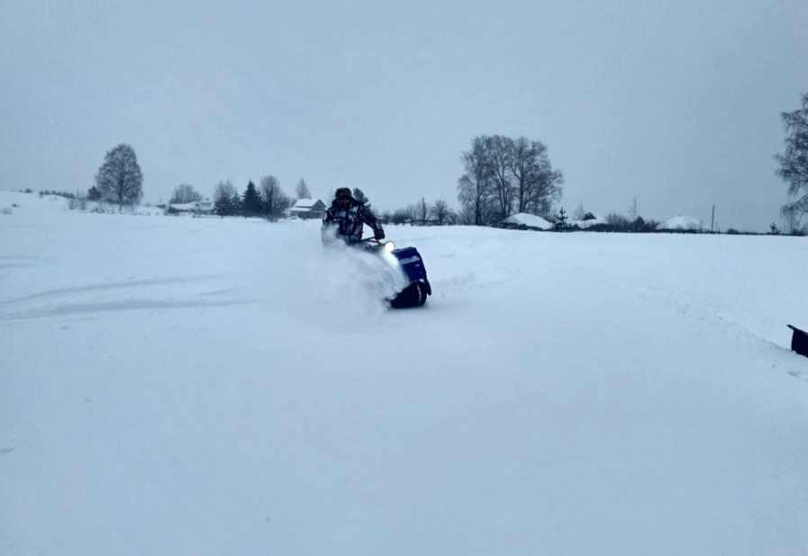 Мотобуксировщик Альбатрос-XLV 9 тележки, 1450 мм в Жуковском