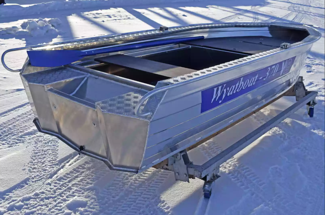 Алюминиевая лодка Wyatboat-370 Р FISH в Жуковском