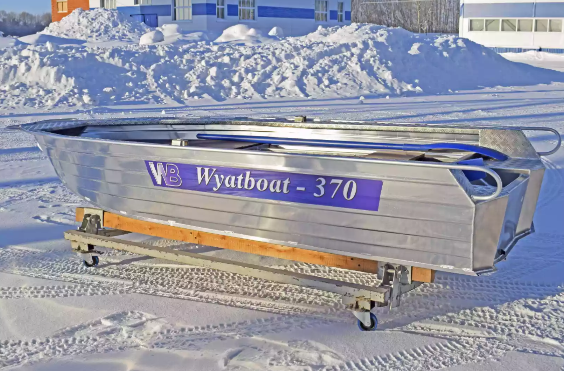 Алюминиевая лодка Wyatboat-370 Р FISH в Жуковском