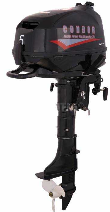 Лодочный мотор Condor F5HS без бака 12 л. в Жуковском