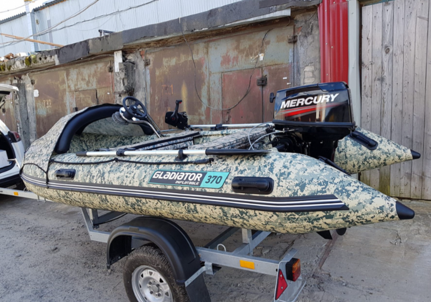 НАДУВНАЯ ЛОДКА GLADIATOR C370AL в Жуковском
