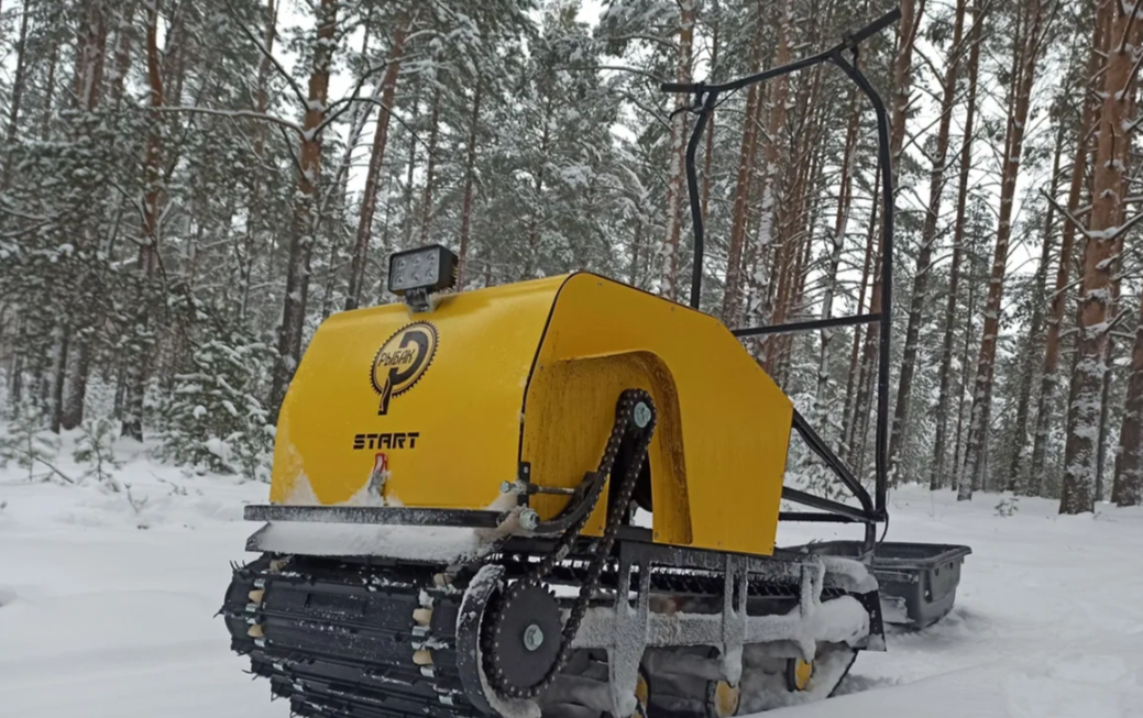 Мотобуксировщик РЫБАК СТАРТ Lifan 15 л.с. (металлический капот) в Жуковском
