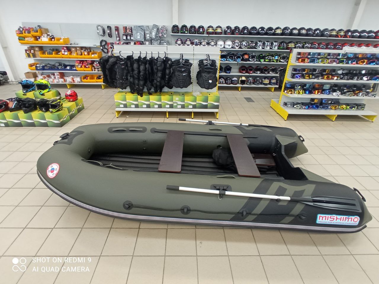 Лодка MISHIMO RIVER JET 410 под водомет в Жуковском