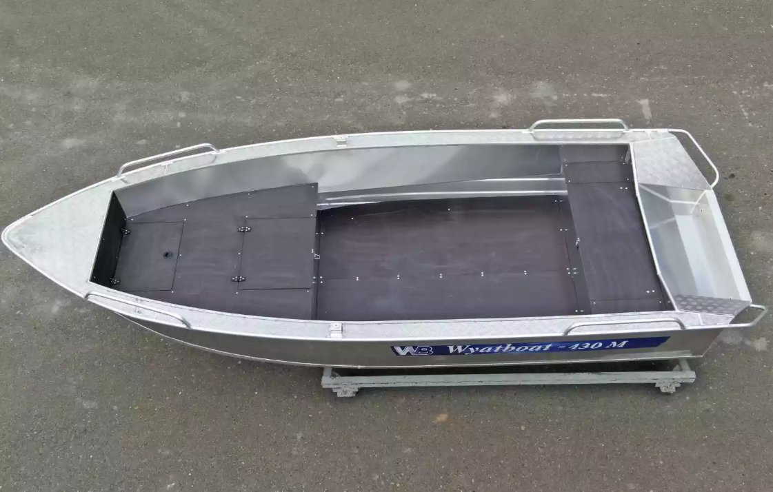 Алюминиевая лодка  Wyatboat-430М FISH в Жуковском