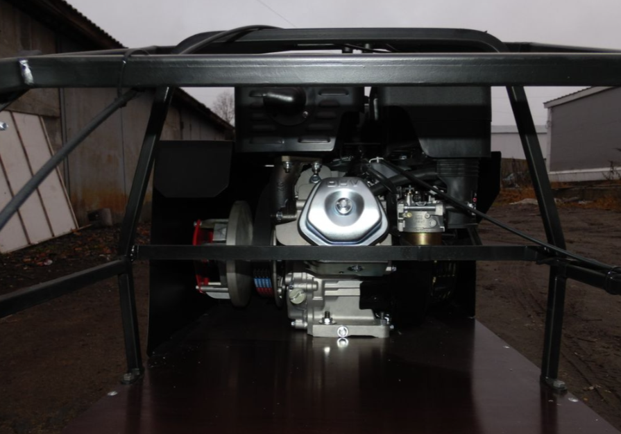 Мотобуксировщик AhtaR Зима 9 л/с с вариатором в Жуковском